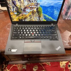 Lenovo T450S I7 5th Gen 12gb Of Ram 2.60GHZ 128gb SSD DRIVE running Windows 11
