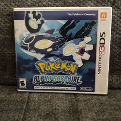 Pokémon Alpha Sapphire For Nintendo 3DS