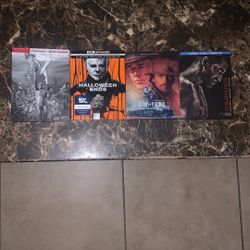 4k/ Blu-ray Steel book Bundle