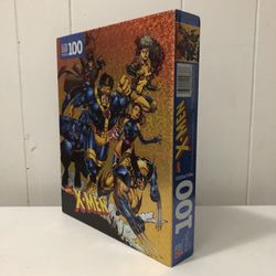 Vintage Year 1995 Animated Series X-men Puzzle 15 By 12 Inches Sealed Box New 