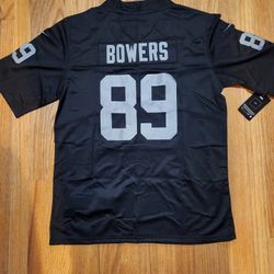 NFL Las Vegas Raiders football uniform No.89 Bowers game uniform jersey