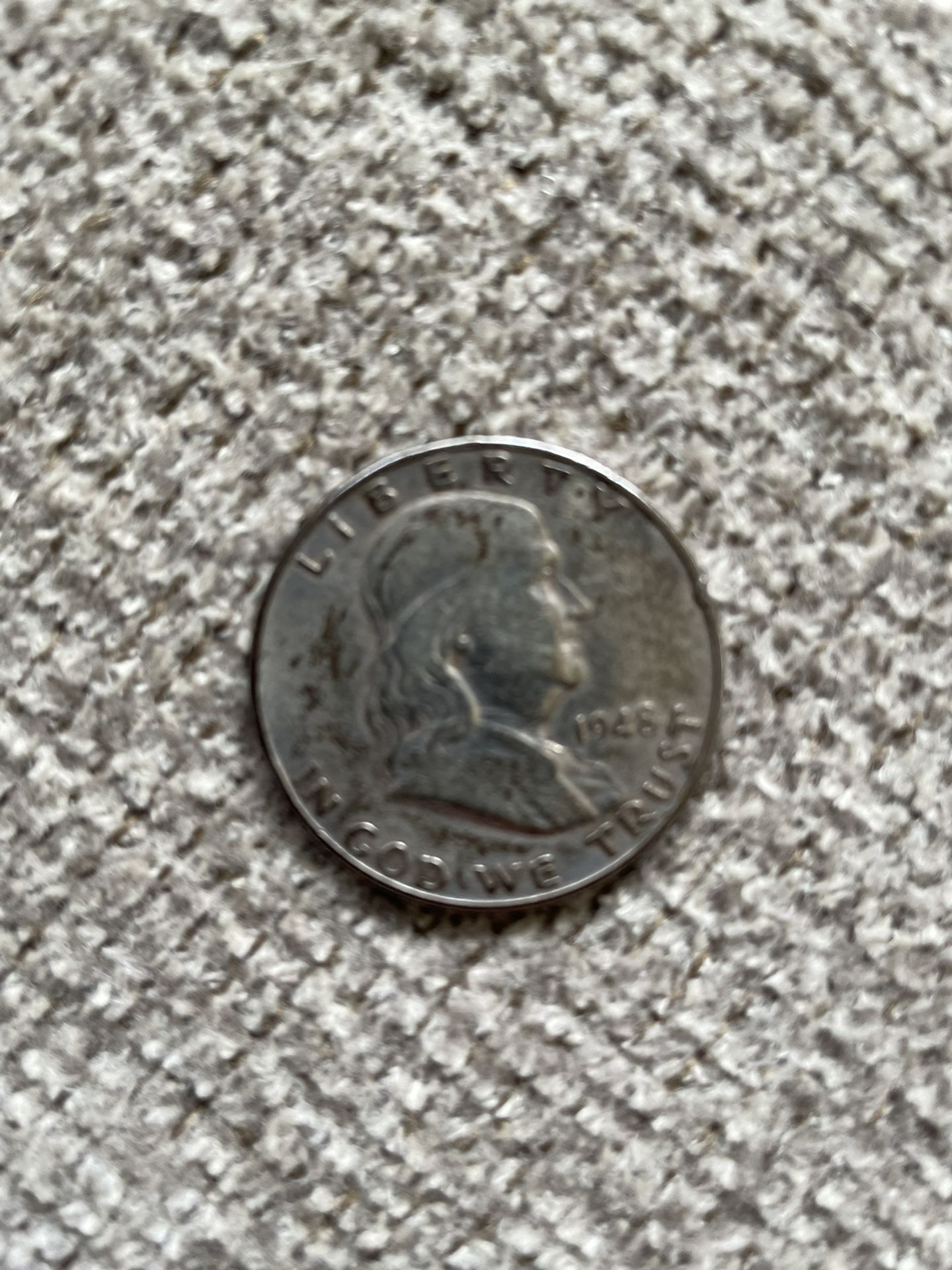 1948 Ben Franklin Half Dollar