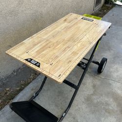 NEW RYOBI SPEED BENCH Mobile Workstation, Cart & Workbench **2 Available, $125 Each**