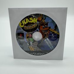 Crash Nitro Kart (PS2, PlayStation 2, 2003) Black Label Disc Only