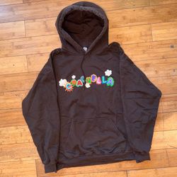 Coachella 2023 brown Festival hoodie (large)