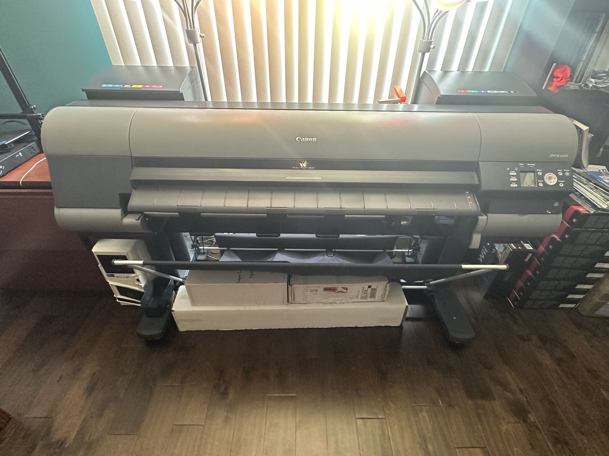 44” Wide Format Printer - Canon ImagePROGRAF iPF8400 - Used