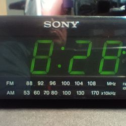 Sony Dream Machine Radio Alarm Clock 
