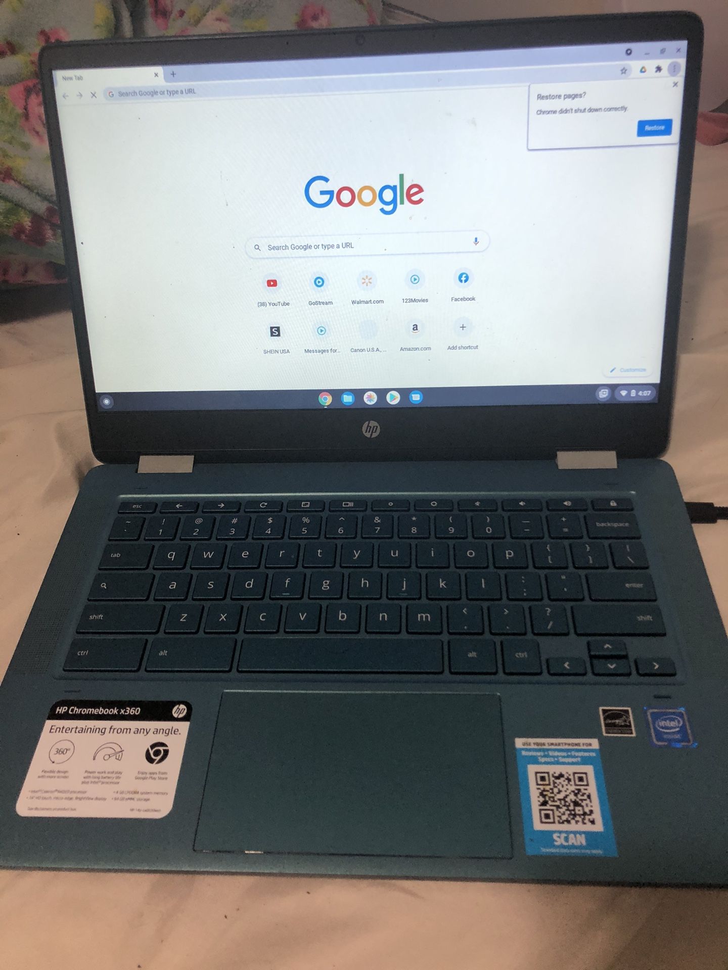 HP Chromebook Laptop