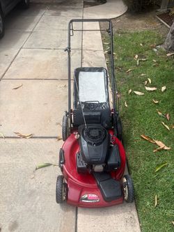 22” toro self propelled gas mower Kohler engine