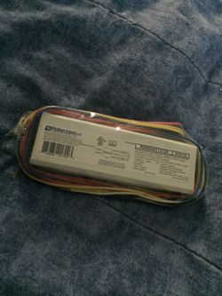 ROBERTSON 3P20132 Fluorescent eBallast for 2 F40T12 Linear Lamps, Preheat- Rapid