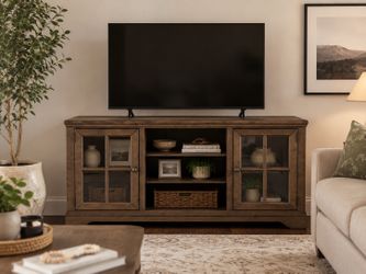 66” TV stand/media console with storage