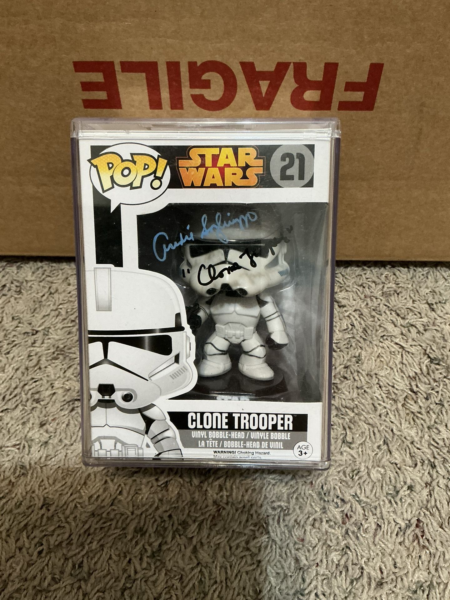 Star Wars Clone Trooper Funk #21 Autographed