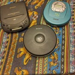 Portable CD Players    Your Choice $20 Each