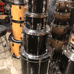 Yamaha Recording Custom Drum Set Shell Pack BLACK