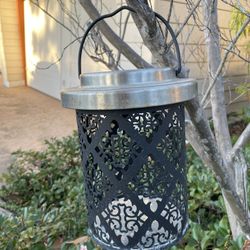 Set Of Outdoors Candle Holders