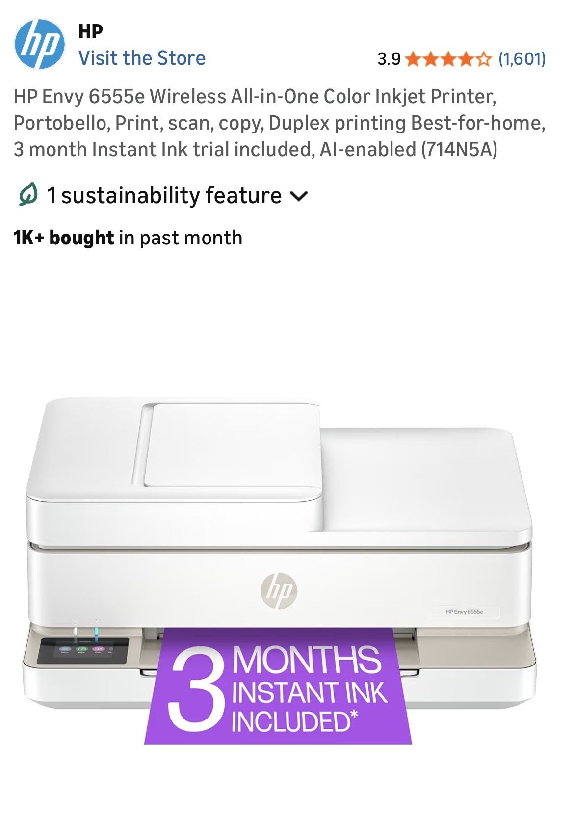HP Envy Wireless Printer