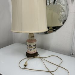 Vintage Hand Painted Lamp