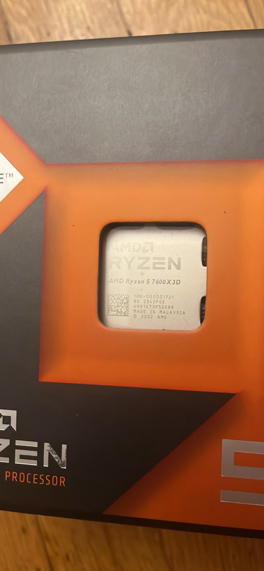 RYZEN 7600x3d