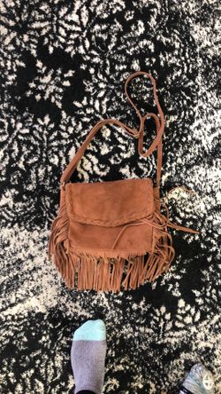 Ecote fringe leather bag