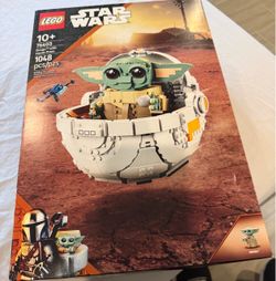 Star Wars Legos  Grogu with Hover Pram