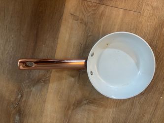 Copper Handle Saucepan 7”