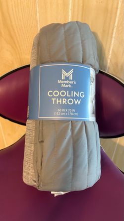 Cooling throw