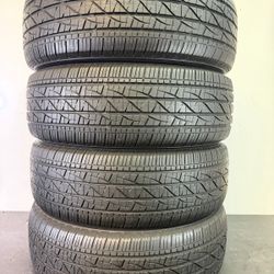 235 65 17  Firestone  Destination LE - 4 Used Tires 80% Life 