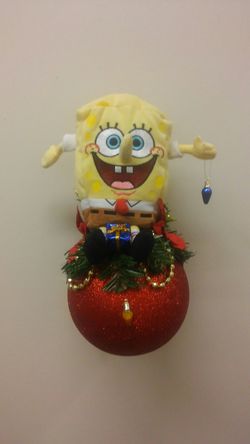 Sponge Bob Christmas Ornament