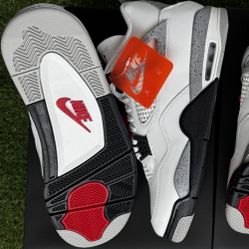 Jordan 4 Retro White Cement 