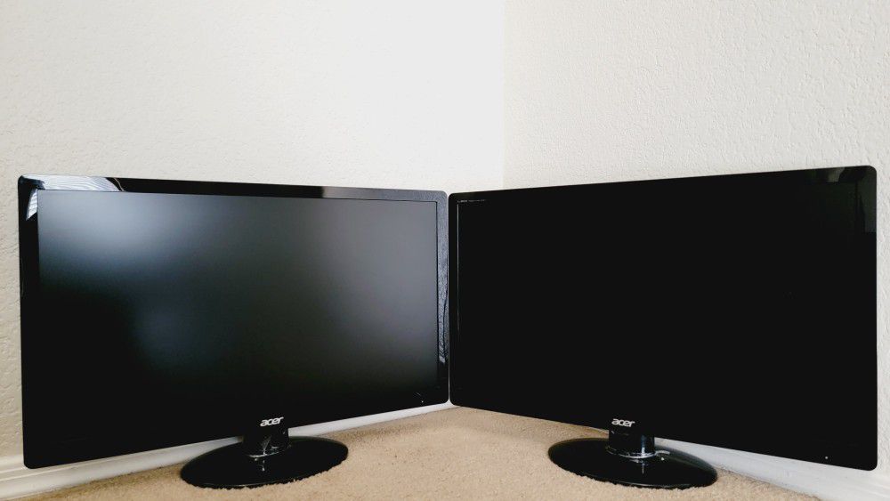 23-Inch Widescreen LED Computer Monitor (Two for $90)