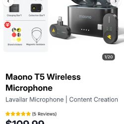 Maono T5 Wireless Microphone 