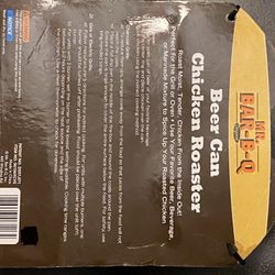 NEW - MR BAR-B-Q BEER CAN CHICKEN ROASTER BARBECUE BBQ