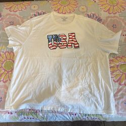 Men’s Faded Glory "USA 2013" Graphic Tee - Size 3XL