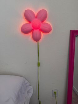 Ikea Vintage girls flower night light