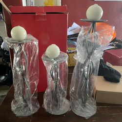 Macys Candle Holders With Candles 