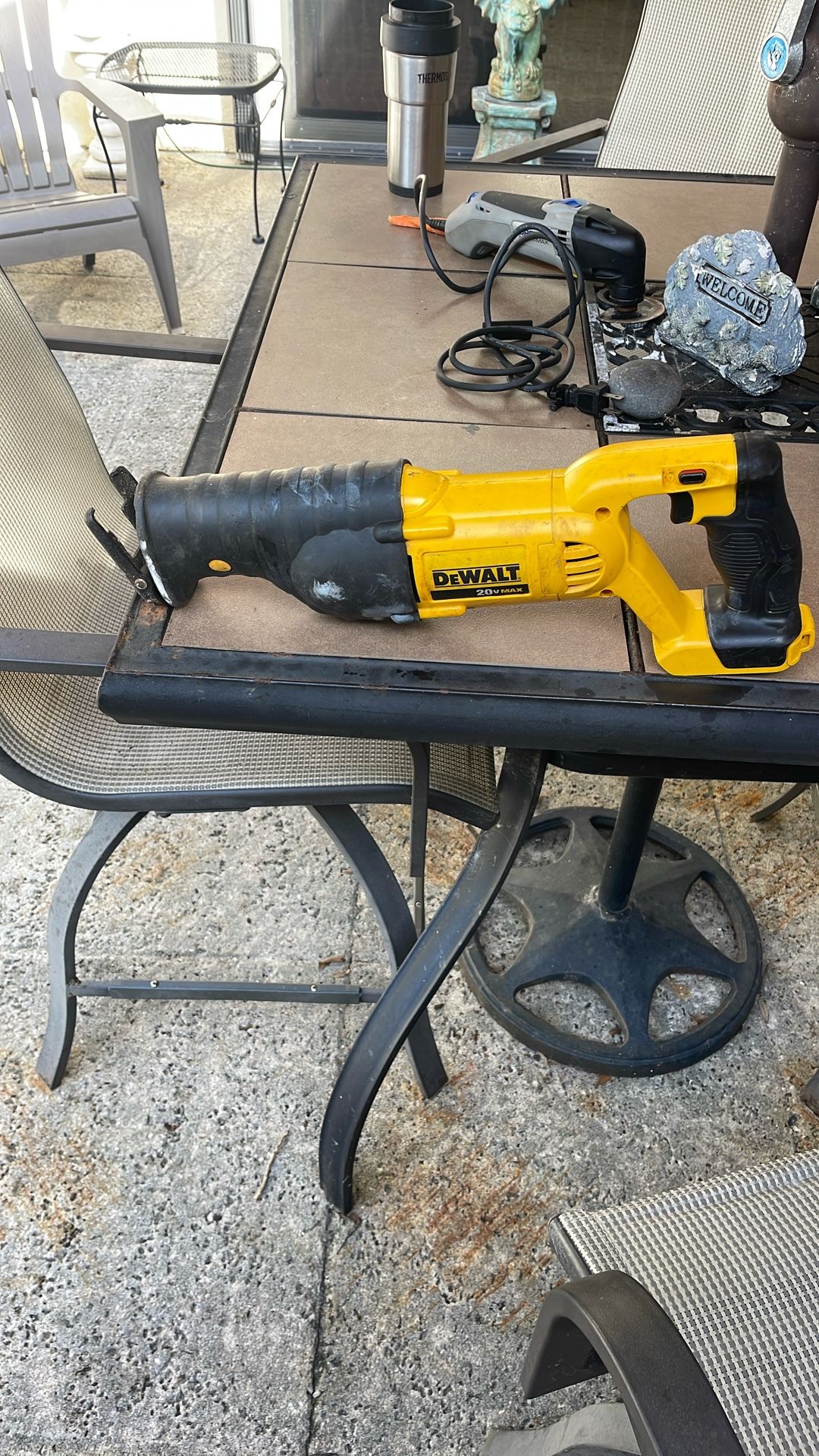 DEWALT 20Volt Sawzall With Battery NO Charger