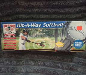 Hit-A-Way Softball Batting Trainer