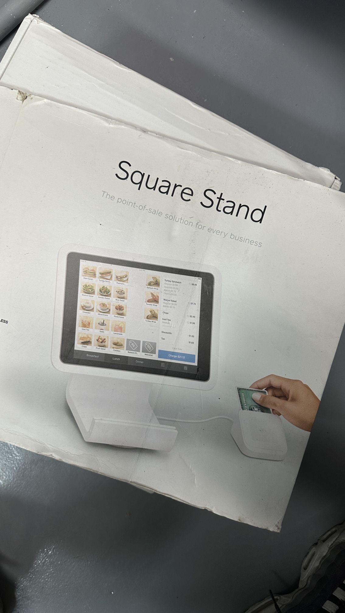 Square POS With Chip Reader