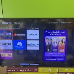 JVC LT-55MAW595 55-In.-Class Select Series 4K UHD HDR Roku Smart LED TV with Remote