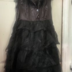 Wednesday Dress With Wig Costume