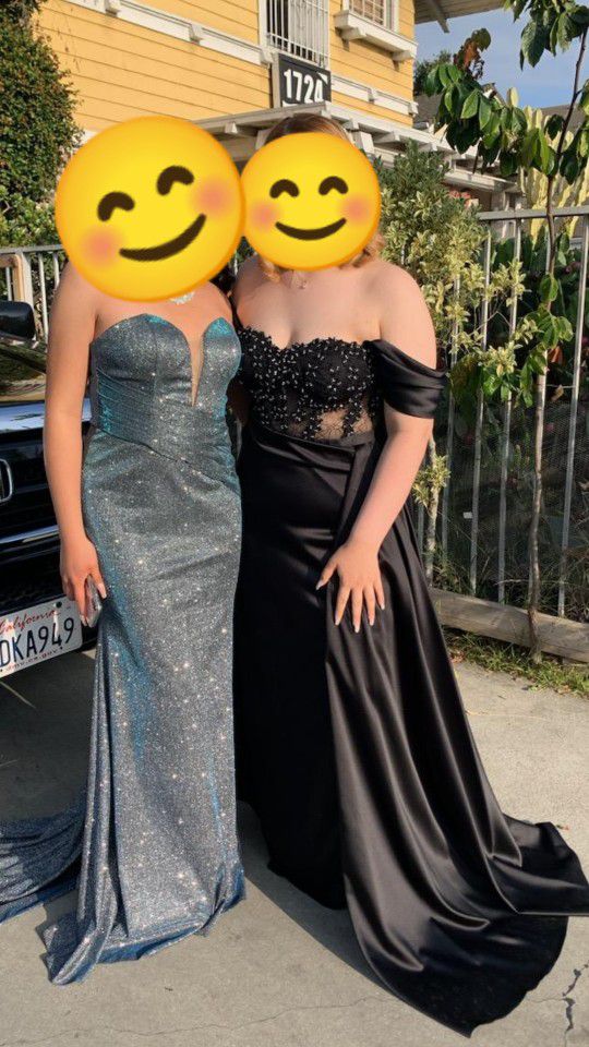 Black Prom Dress XL