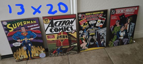 Action Hero Wooden Pictures