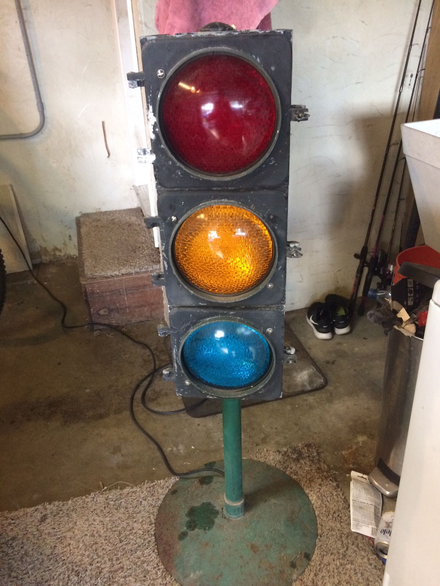 Retired traffic light