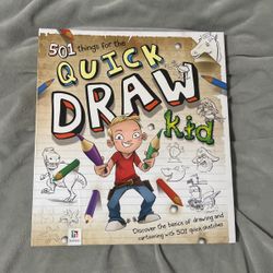 501 Kids Quick Draw Book.