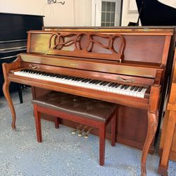 Baldwin Walnut Upright Piano