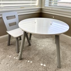Wooden Toddler Table 