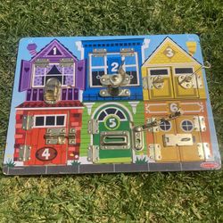Wooden Melissa And Doug Puzzle