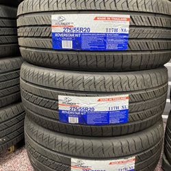 ATLANDER 275/55R20 $103 EACH NEW ROVERSTAR H/T 30K WARRANTY 275/55/20 ALL SEASON 275/55R/20 HIGH PERFORMANCE TRUCK TIRES HIGHWAY THREAD ALL SEASON