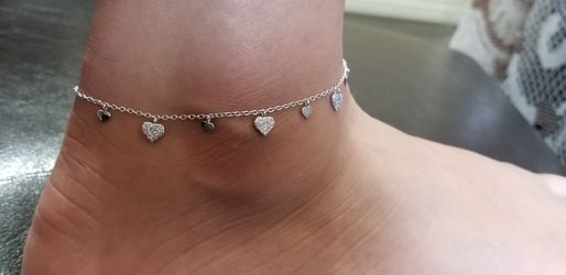 Anklet silver 925 o pulsera para pie en plata