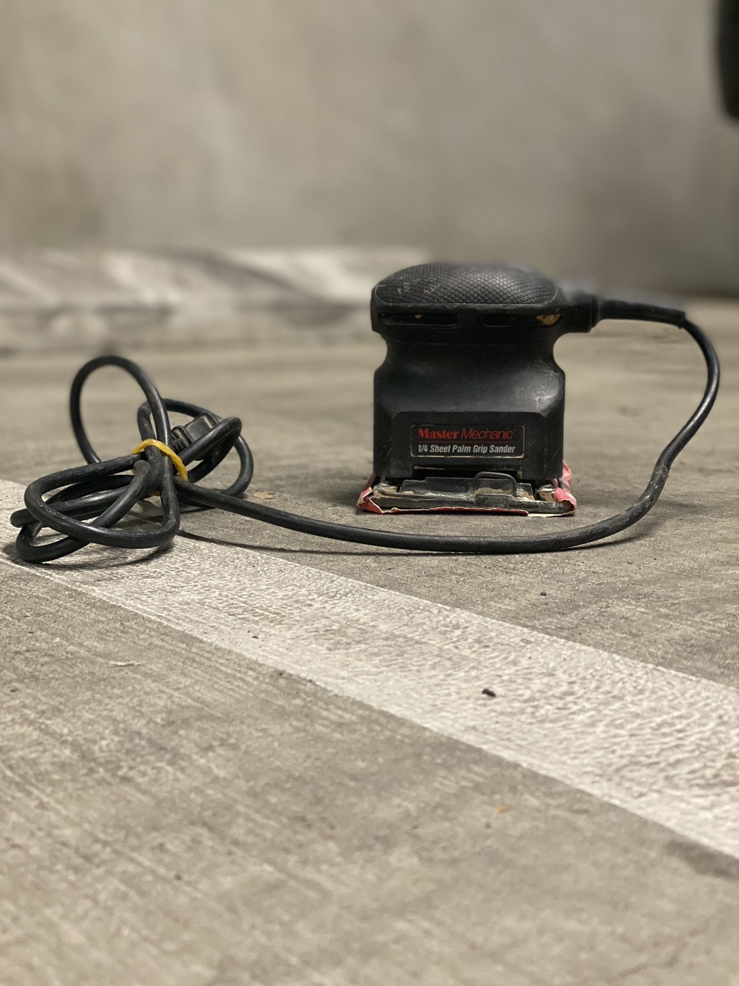 Master mechanic palm sander deals